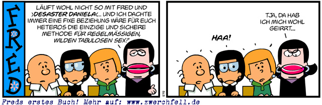 Fred und Dani:   Kurt erkundigt sich